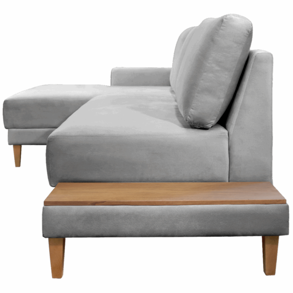 Sofá Ref.825 2.90m – Cinza Linho - Image 2