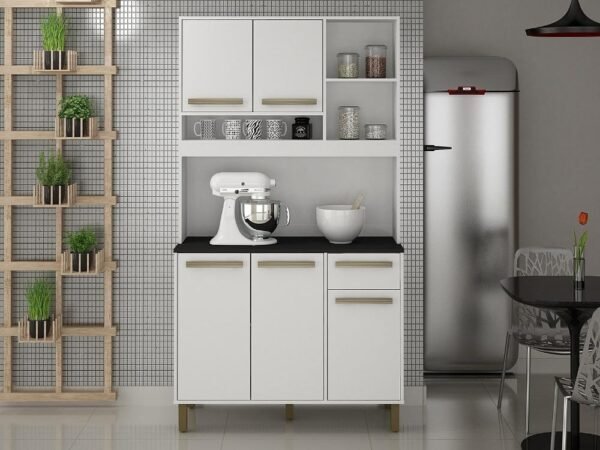 Armário Kit de Cozinha Ametista 5 portas