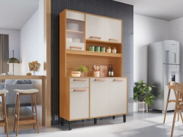 Armário Kit de Cozinha Nápoles 1,20m