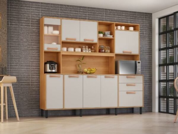 Armário Kit de Cozinha Nápoles 2,20m