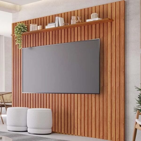 Painel Maragogi Cinamomo Ripado 100% MDF 2.30m