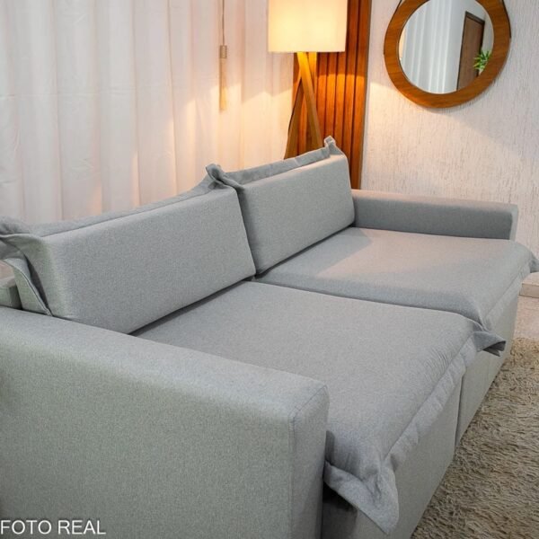 Sofá Retrátil Reclinável Porto Madri 2.00m Veludo - Image 3
