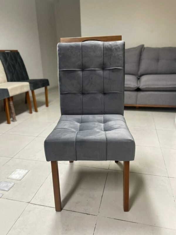 Mesa Alegra 120 Cinamomo/Off White com 4 Cadeiras - Image 2