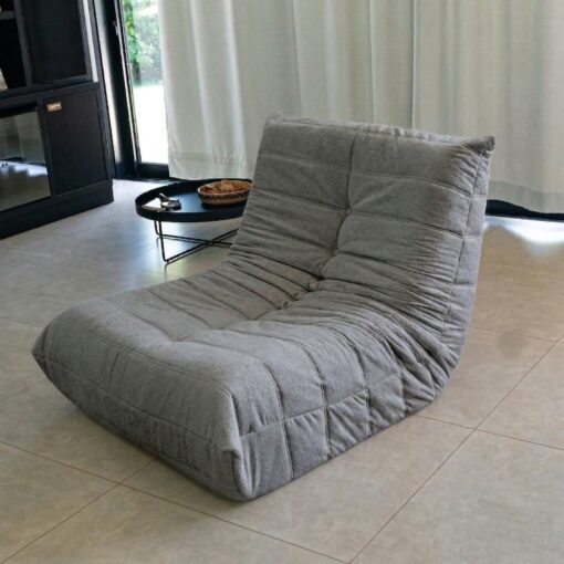 Poltrona Togo (Expansível) Bouclé Bege - Imagem 3