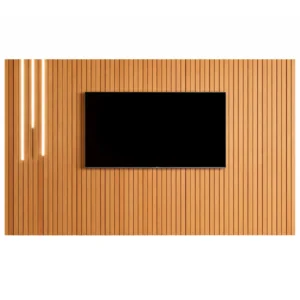 Painel Tucuma Ripado 2.3 Sem Prateleira com Led Cascata Jb Bechara